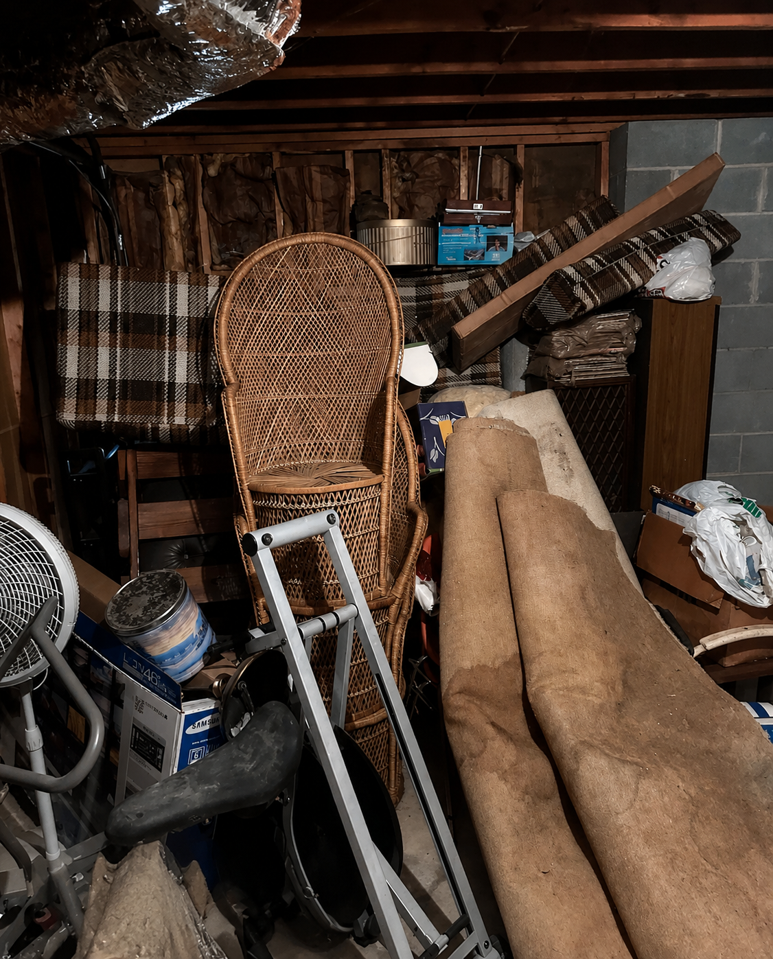 Basement & Storage Cleanout before service