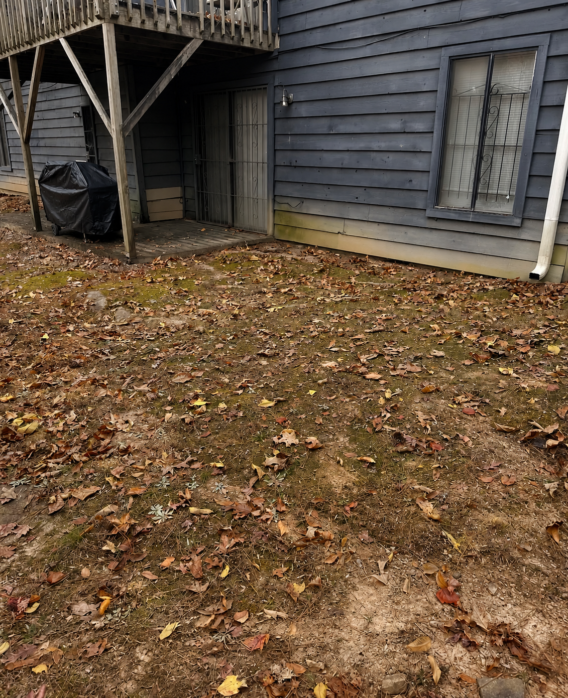 Patio & Deck Cleanout after service