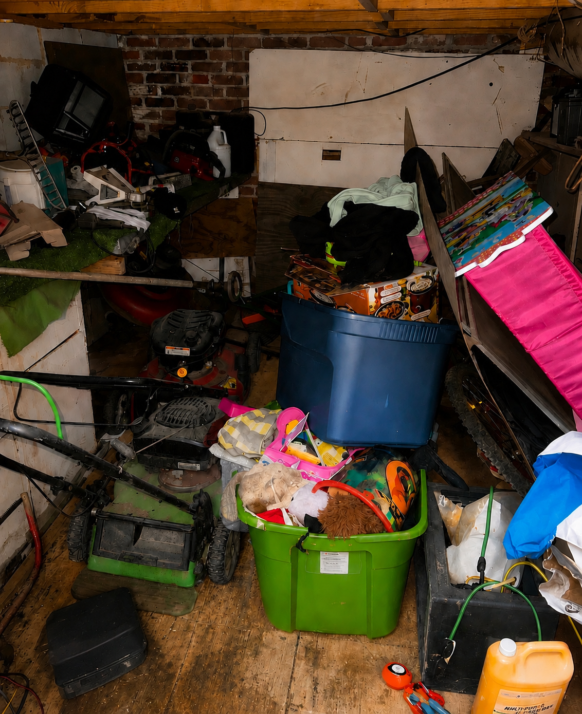 Shed Cleanout before service