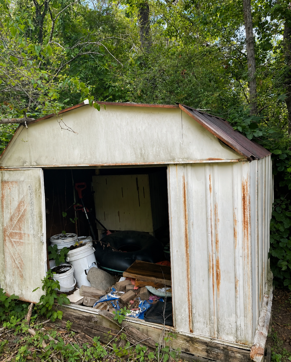 Shed Demolition before service
